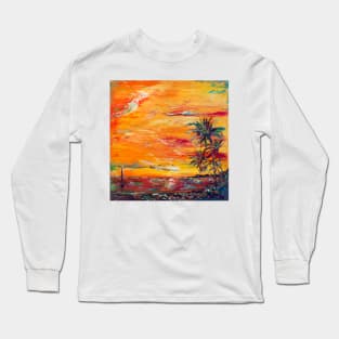 Serenity On The Seashore Long Sleeve T-Shirt